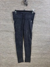 Movement Leggings Womens Medium Gray Ankle High Rise Drawstring Yoga Pants