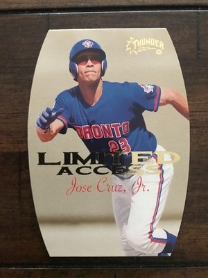 1998 Skybox Circa Thunder - Limited Access Jose Cruz Jr. #3 LA