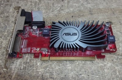 ASUS EAH6450 Silent/DI/1GD3(LP) YV00H6-A24 Video Card VGA DVI HDMI 1GB PCI-e