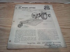 Ford 60 Rotary Cutters Models 22-60 22-70 Operating And Assembly Manual. Ford 60 Rotary Cutters Models 22-60 22-70 Operating And Assembly Manual.