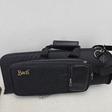 Vincent Bach 818H Trumpet Gig Bag Black cordura material with side storage