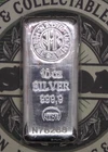 *NADIR METALS* 10oz .999 Fine SILVER Bullion Bar #N76268 ECC&C, Inc.