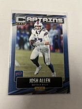 2025 Panini Instant NFL Captains #CPT-1 Josh Allen Buffalo Bills SP #'d/225