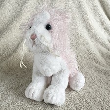 Ganz Webkinz Pink and White Cat Plush HM189 No Code Kitty Stuffed Animal