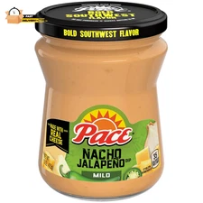 Mild Nacho Jalapeno Queso Cheese Dip, 15 Oz Jar