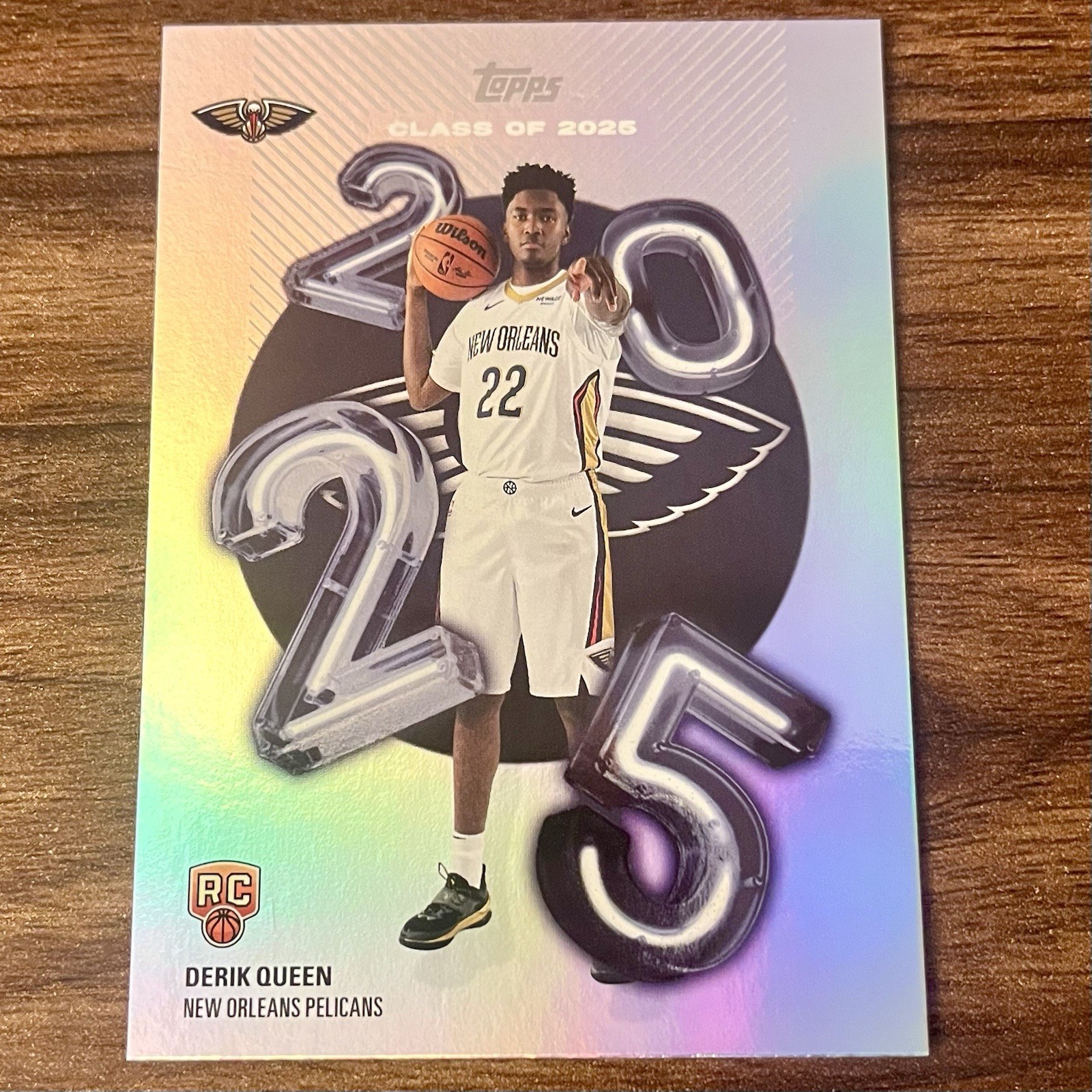 2025-26 Topps Derik Queen Class Of 2025 Rookie CASE HIT SSP RC #C25-13 HOT🔥