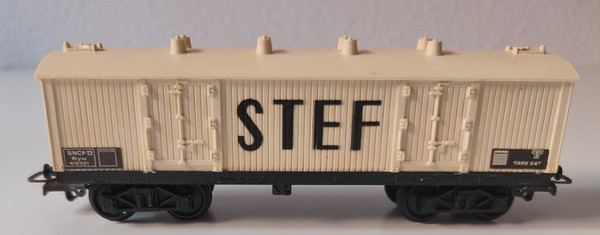 Vagón frigorífico de 4 ejes "STEFF" SNCF. Jouef, ref: 656