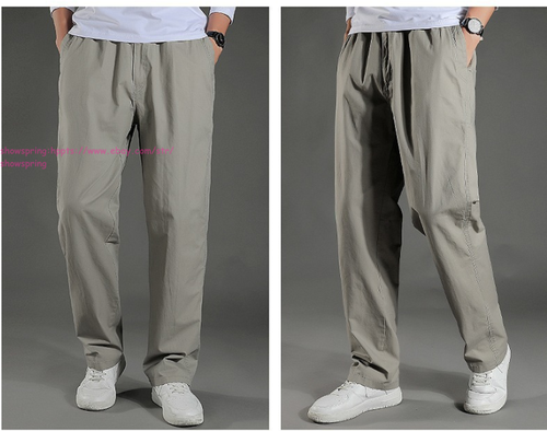 New Men's labor protection work pants Autumn Straight Leg Outdoor Trousers Gift - Picture 18 of 24