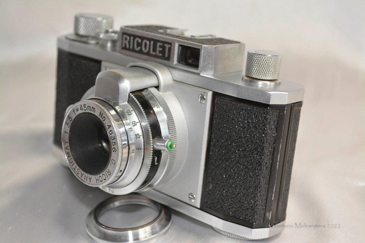 RICOLETカメラ Ricolet By Ricoh 35mm Film Camera Anastigmat 1:3.5 45mm Made