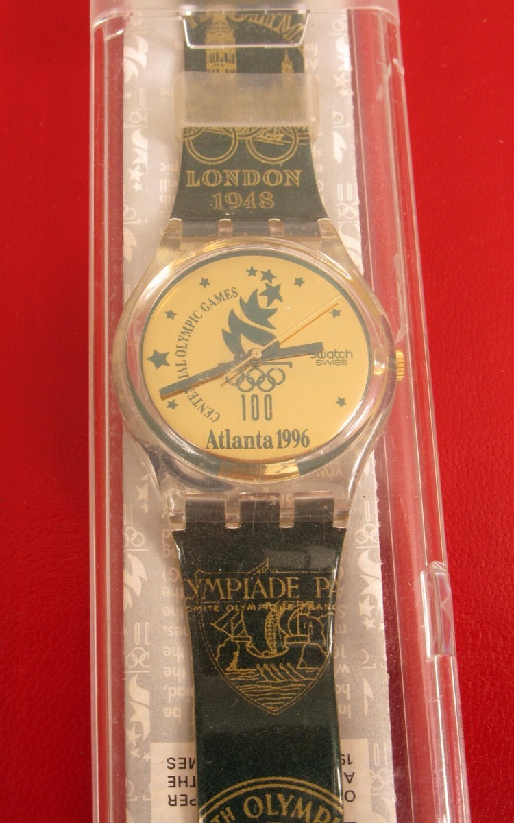 VINTAGE CLASSY LIMITED EDITION 1996 ATLANTA OLYMPICS SWATCH WATCH