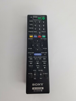 OEM GENUINE -SONY  RM-ADP057 -  AV System Remote Control