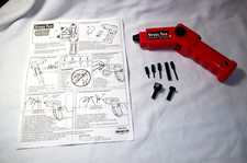 Steel Tec Adjust-O-Matic Power Wrench with 6 Bits and Instructions - works