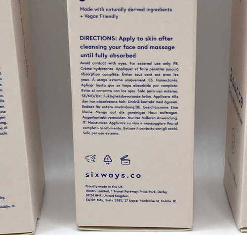 4 x Sixways Bounce Daily Moisturiser 100ml with Shea Butter and Vitamin E - Picture 8 of 11