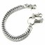Chaîne De Portefeuille Skull 57cm - Acier Inoxydable - Style Biker