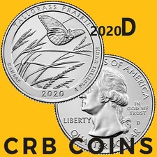 2020-D Tallgrass Prairie Quarter - Kansas - (UNC) From Mint Bag KM#723