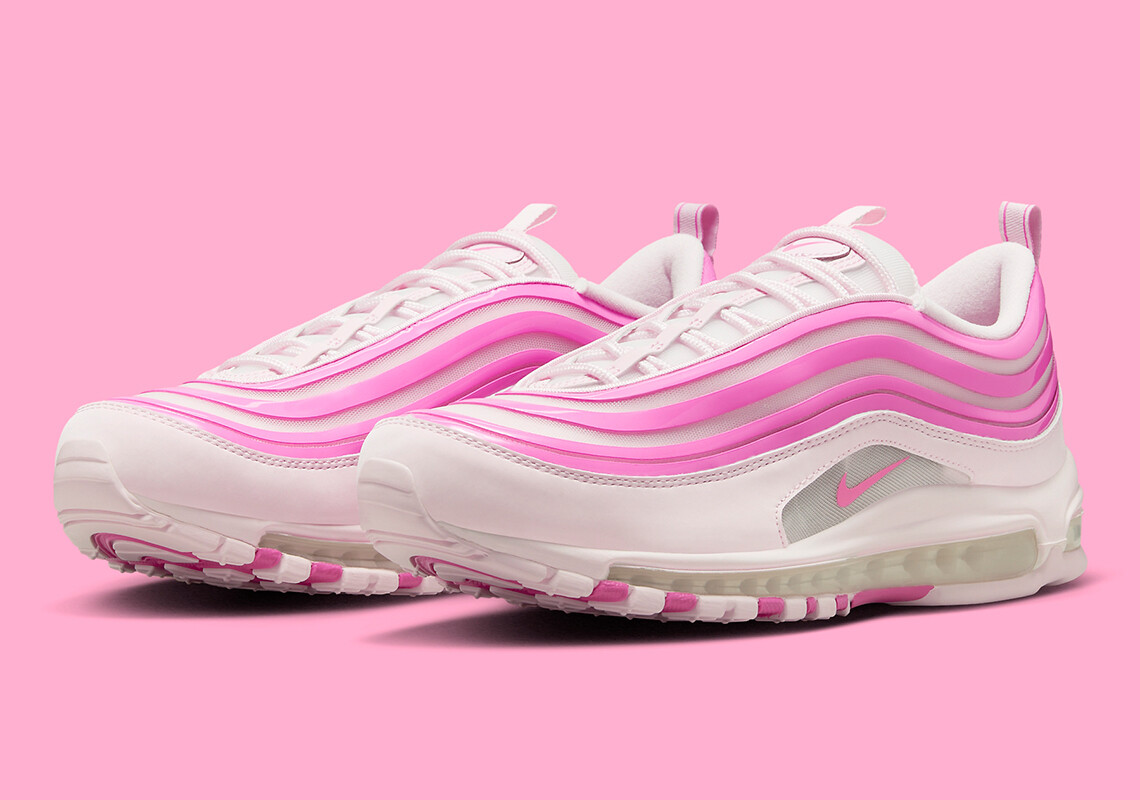 Nike Air Max 97 Pink Foam Playful Pink White FJ2588-600 Men's | eBay