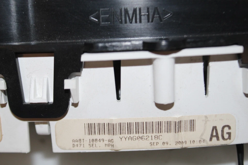 Cuadro de instrumentos velocímetro Ford Flex 2010 panel de instrumentos medidores 130.555 millas Foto 3 de 3