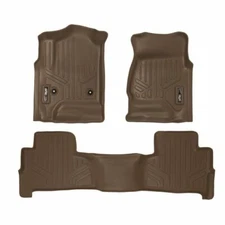 Smartliner Tan 1st & 2nd Row Floor Liners for Chevrolet Tahoe