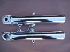 HARLEY DAVIDSON FORK SLIDERS ROADKING TOURING ELECTRAGLIDE FLH CHROMALT EXCHANGE