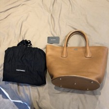 Borsa Dolce & Gabbana D&G in pelle - marrone/marrone con sacchetto antipolvere e libretto/borsa