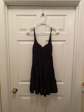NWT Ramy Brook Women's Margo Babydoll Style Mini Black Lined Dress XS  *Read*