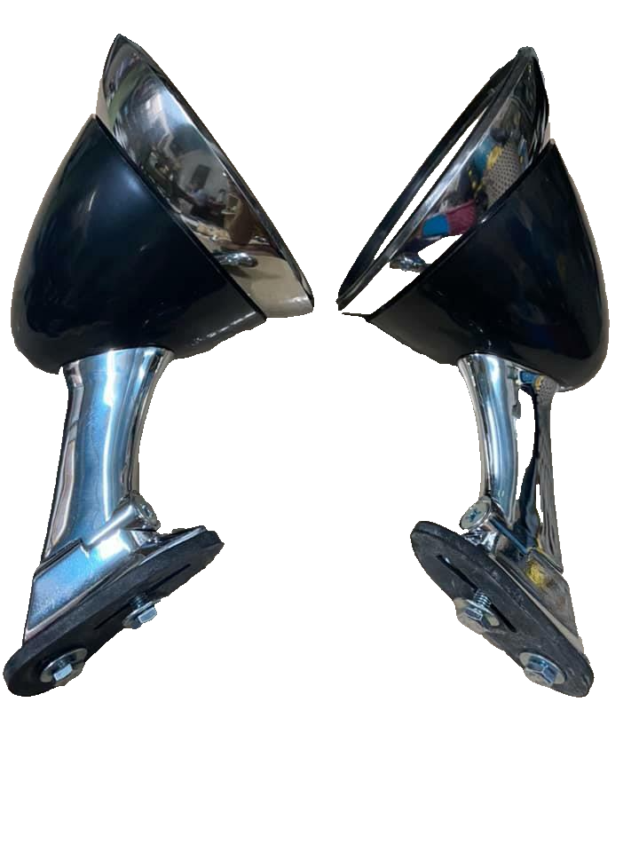 BULLET MIRROR 弾丸　ミラー　サンバーストミラー　ビンテージ BULLET MIRROR FENDER VINTAGE RETRO CAR (LEG METAL) DATSUN MAZDA