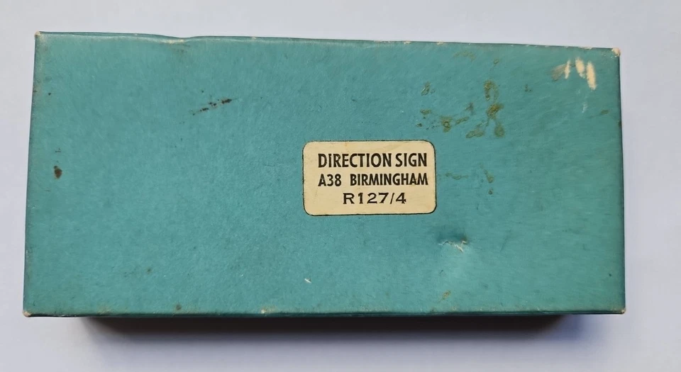 Señales de tráfico dirección Spot On Triang R127/4 en caja comercial de 6 Birmingham A38  Foto 4 de 4