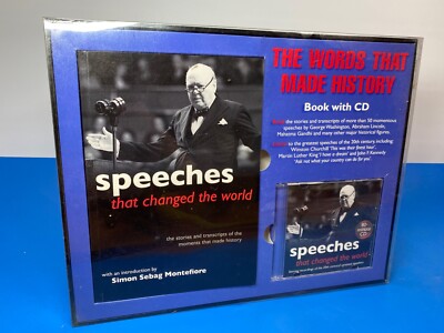 Speeches that changed the world Book CD Intro Simon Sebag Montefiore Quercus