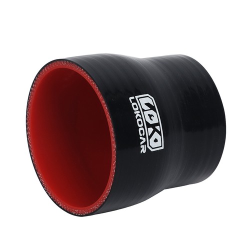 Acoplador reductor de silicona de 2,5" a 3" pulgadas manguera turbo 63 mm-76 mm + 2x abrazaderas de perno en T - Imagen 13 de 16