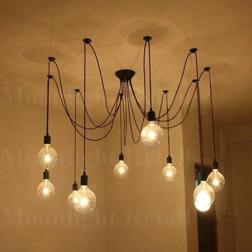 Chandelier on sale spider lamp