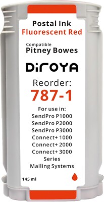 diroya 787-1 Ink Cartridge replacement for Connect+ Series postage meters