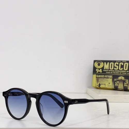 MOSCOT MILTZEN Sonnenbrille Herren Retro rundes Gestell modische Platte Sonnenbrille Damen - Bild 15 von 16