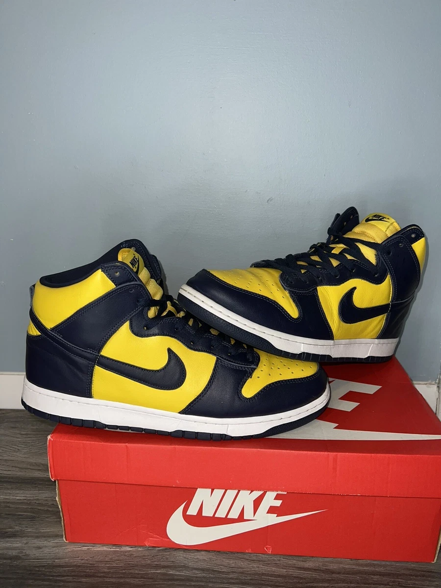Nike Dunk Hi SP Michigan CZ8149 700 Men s sz 13