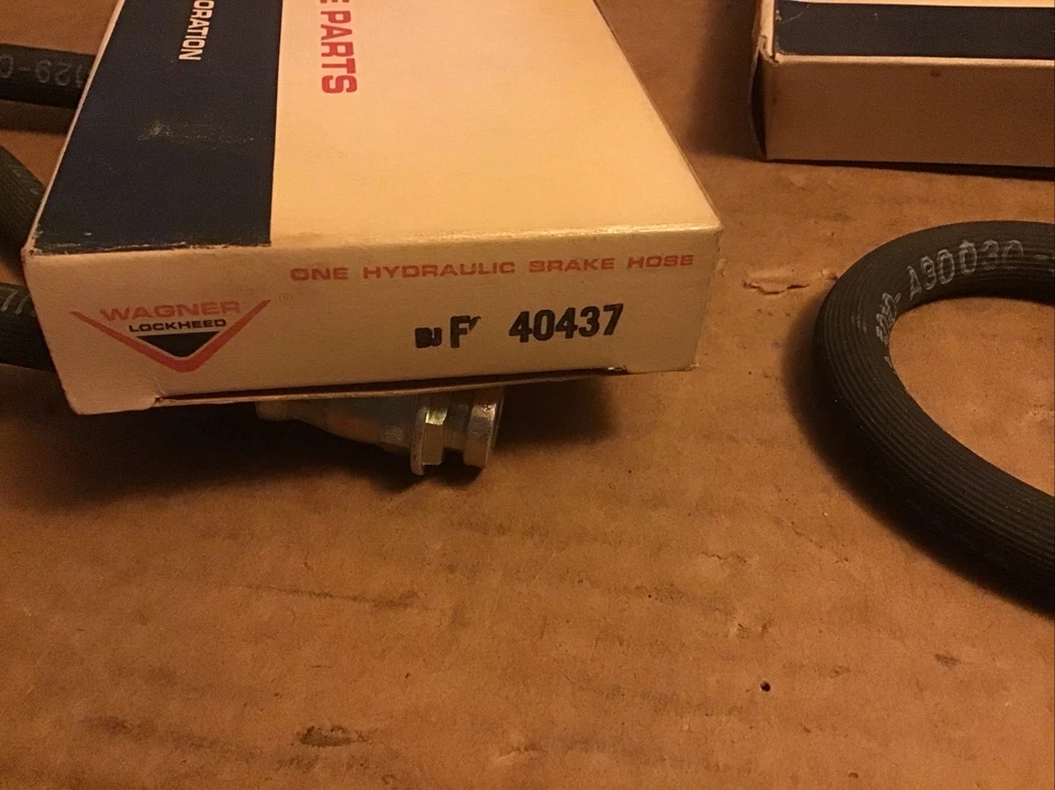 Oldsmobile F85 1962-63 mangueras de freno trasero nuevo par Wagner Foto 4 de 4