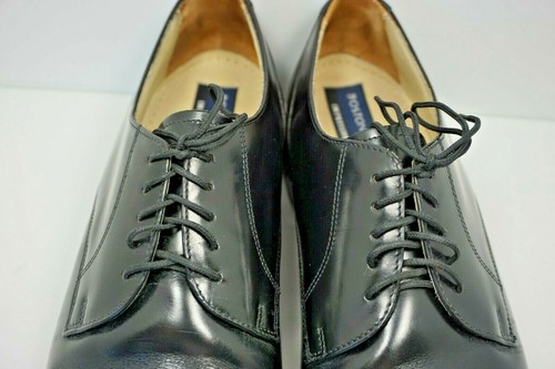 Bostonian Classics Men's Size 10 D/B Black Leather Cap Toe Oxfords Dress Shoes - Picture 2 of 10