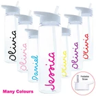 Personalised Water Bottle Island Inspired Love Custom Gift Any Name Many Colours