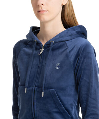 Juicy Couture VEJH70331WE1000 関税送料込 Juicy Couture hoodie women madison VIJH70194WPFJ65 Blue