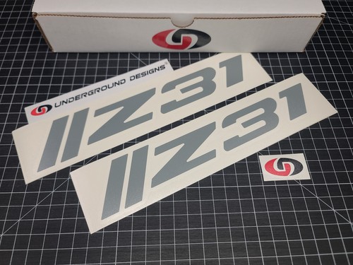 Z31 Decals (2pk) Racing Hash Stripe Accent Stickers Fits 1983-1989 Nissan 300ZX - Picture 16 of 16