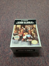 Where in Time is Carmen Sandiego (Nintendo, 1991) NES