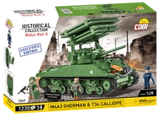 COBI M4A3 Sherman & T34 Calliope - Executive Editon #2569
