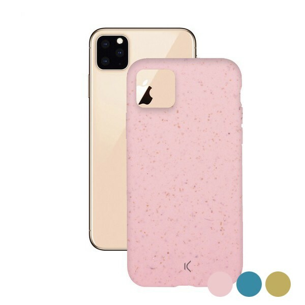 Coque iPhone 11 Pro rose en silicone ajustée pour smartphone Apple