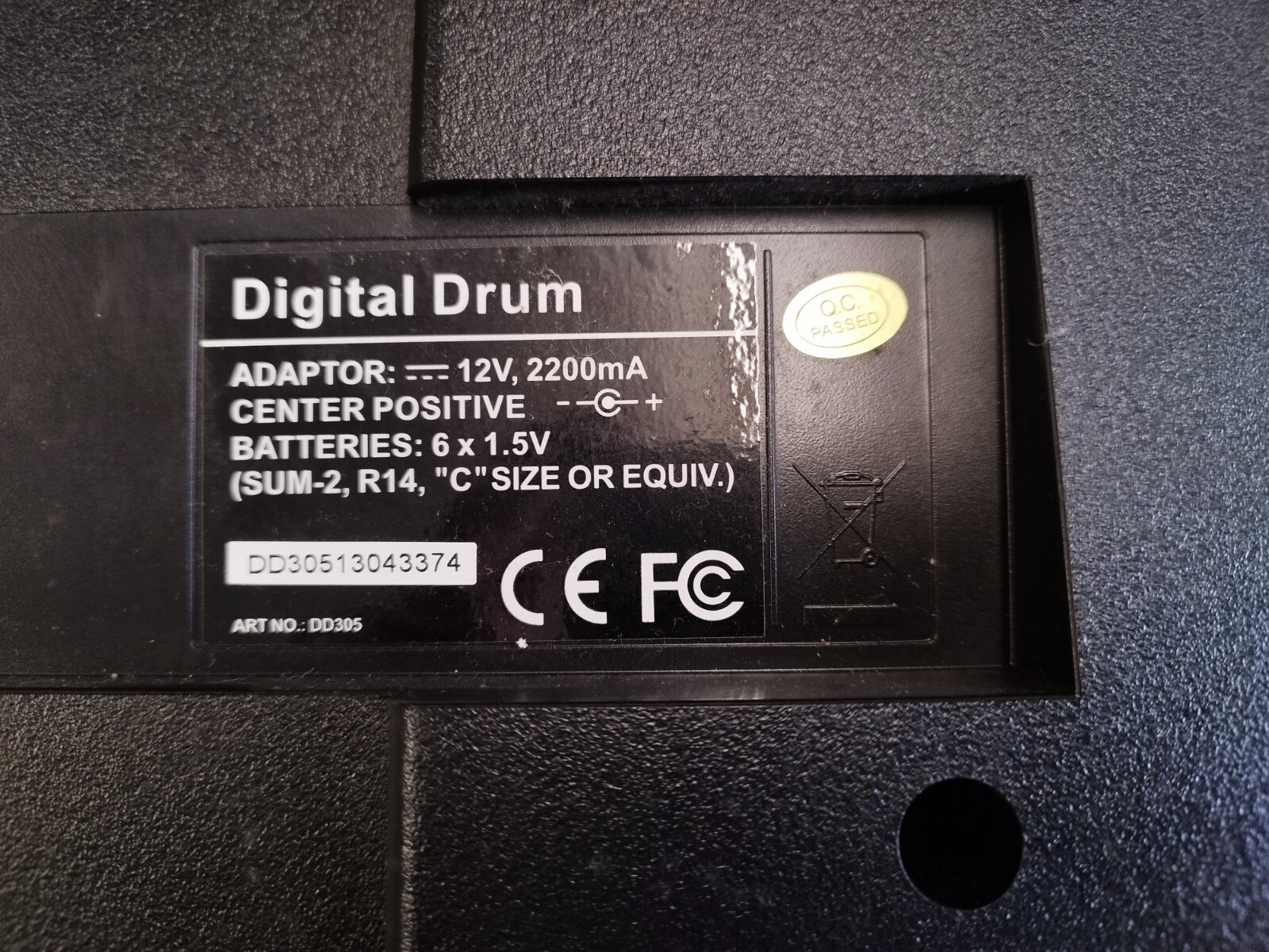 JOHNNY BROOK DD305 ELECTRONIC DRUM KIT digital drums machine 7 PADS eBay