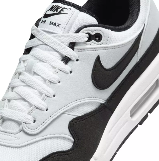 Nike Air Max 1 Panda White Black Silver ALL SIZES DZ2628-102 Men's