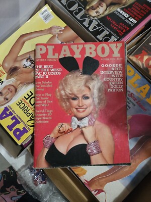 Playboy Magazine October 1978 - Rare Playmate Vintage Centerfold Dolly Parton