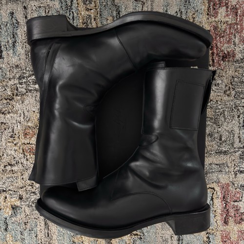 Yohji Yamamoto Cherevichkiotvichki AW20 Mock-Up Boots black size 5 calf leather - Picture 6 of 18