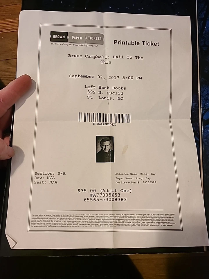 New My Name is Bruce 12" Figure NIB 2009 Bruce Campbell Ash Evil Dead Signed - Image 3 of 4