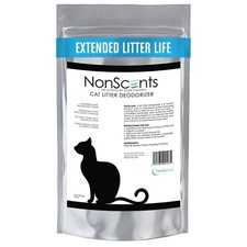 NonScents Cat Litter Deodorizer - Litter Box Odor Eliminator - Less Scooping ...