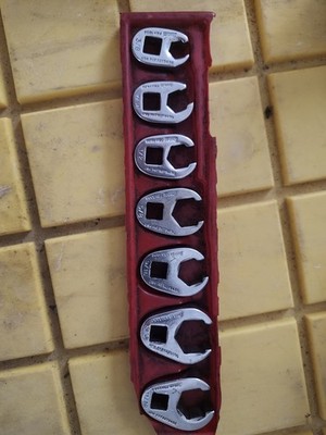 Snap-On Crows Feet 7Pc. Set Standard SAE PAKTY329