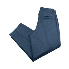 Versace Classic V2 Men’s 100% Wool Pleated Dress Pants Gray • Italy • 34x29