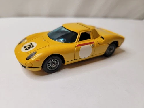 Corgi Toys 314 Ferrari 250 Berlinetta Le Mans 1/43 scale. Custom Yellow.